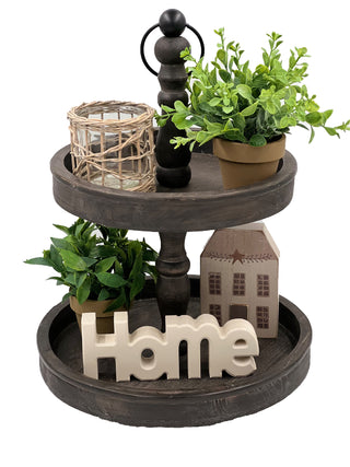 "Home Sweet Home" Everyday Tiered Tray Decor Kit, 5-Pieces