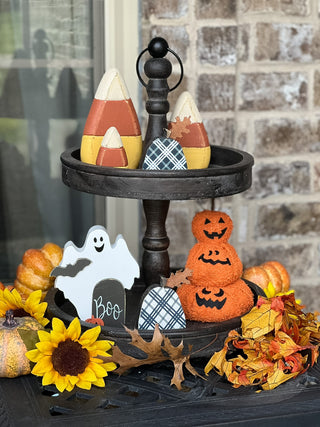 Halloween Tiered Tray Decor Set, 7-Pieces