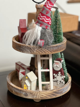 Mini Wooden Ladder Accent Everyday Decor