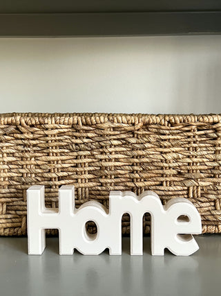 "Home" Block Word Sign Everyday Decor