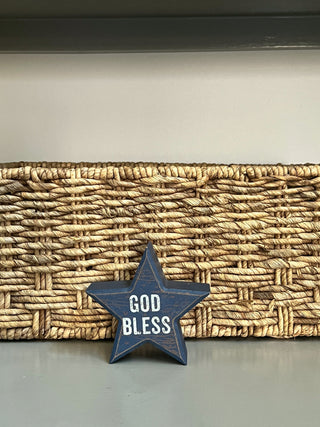 God Bless Star Sitter Everyday Patriotic Decor