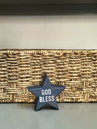 God Bless Star Sitter Everyday Patriotic Decor