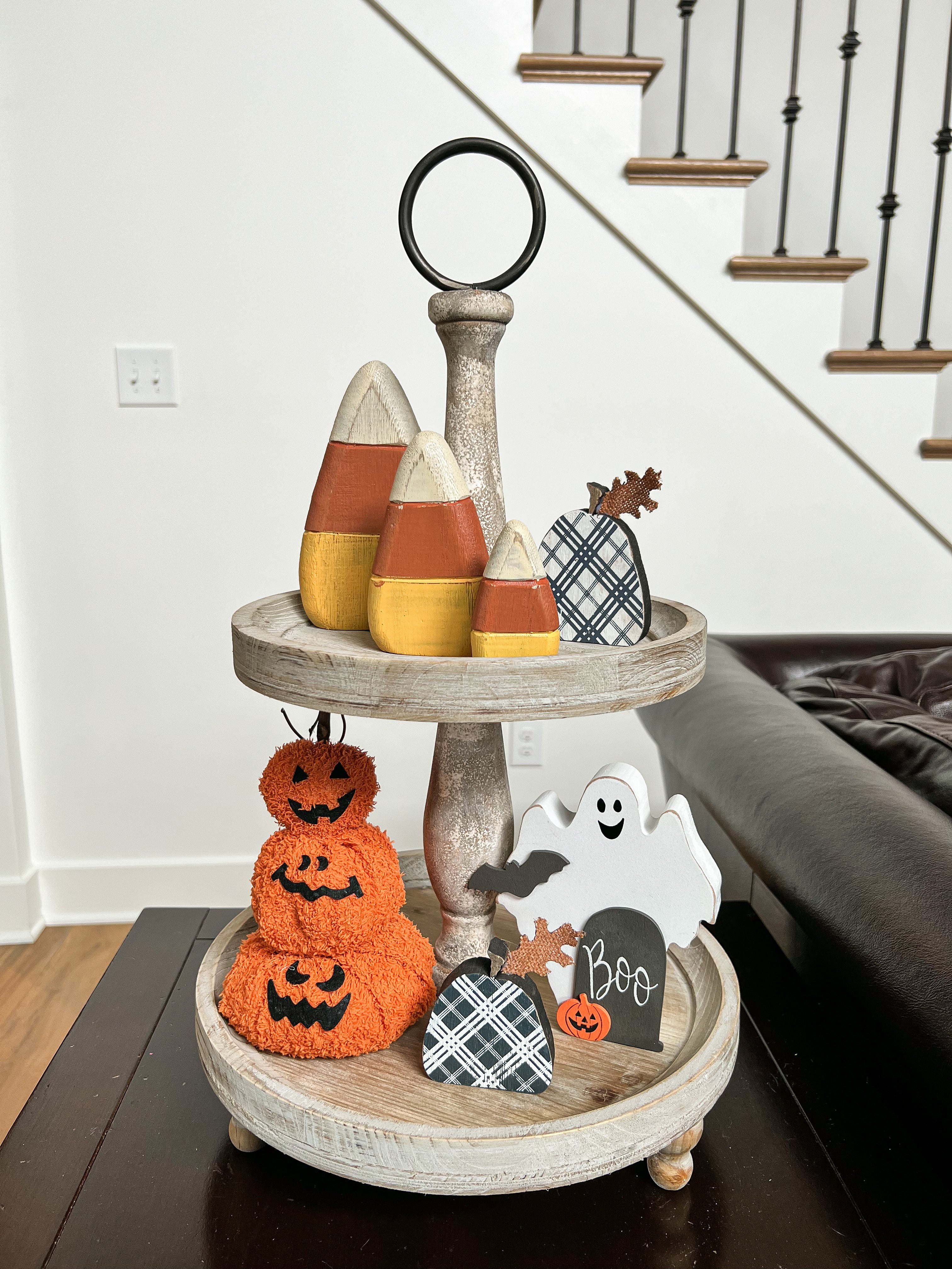 Halloween Tiered Tray Set * Halloween Decor * Halloween Craft Kit * Fa –  Savage Mom Designs